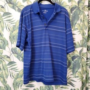 Striped Grand Slam Golf Polo